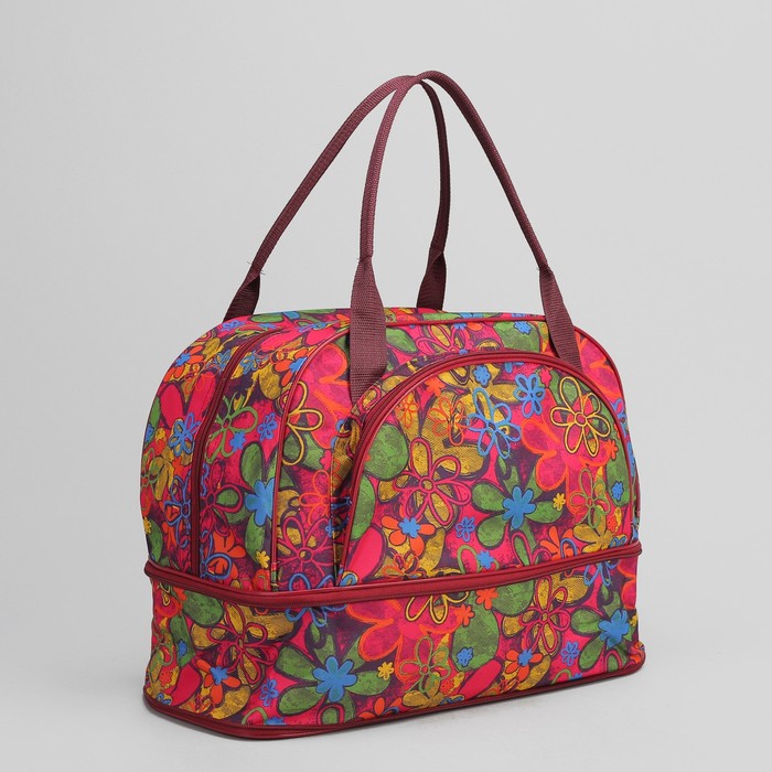 Сумка дорожная «Лето», трансформер, отдел на молнии, наружный карман