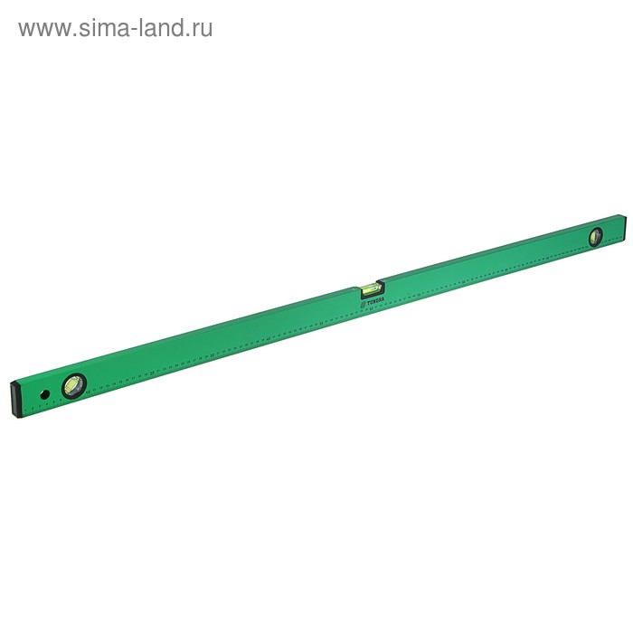 

Уровень алюминиевый магнитный ТУНДРА, 3 глазка, линейка, 1200 мм