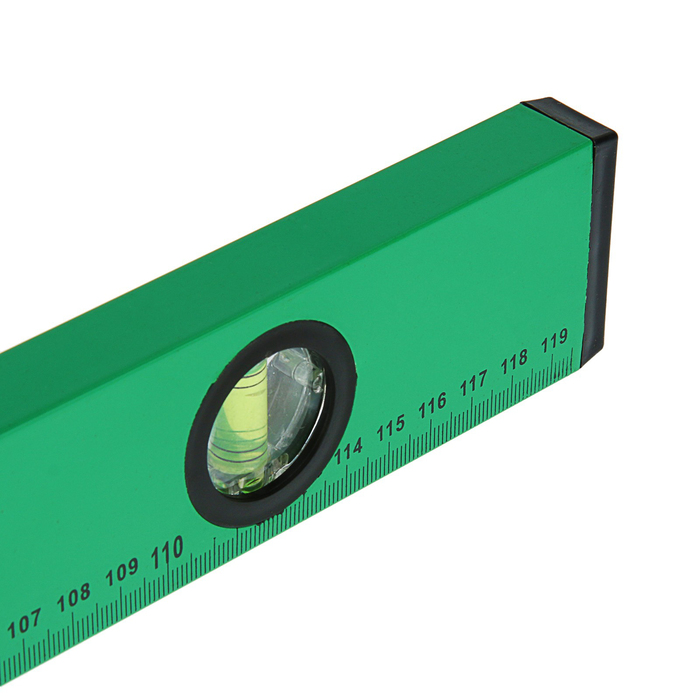 Уровень алюминиевый с магнитом, TUNDRA basic, 3 глазка, 120 см