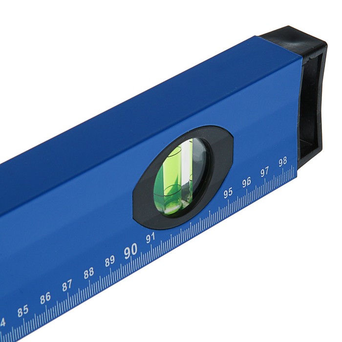 Уровень алюминиевый с магнитом TUNDRA comfort, 3 глазка, 100 см