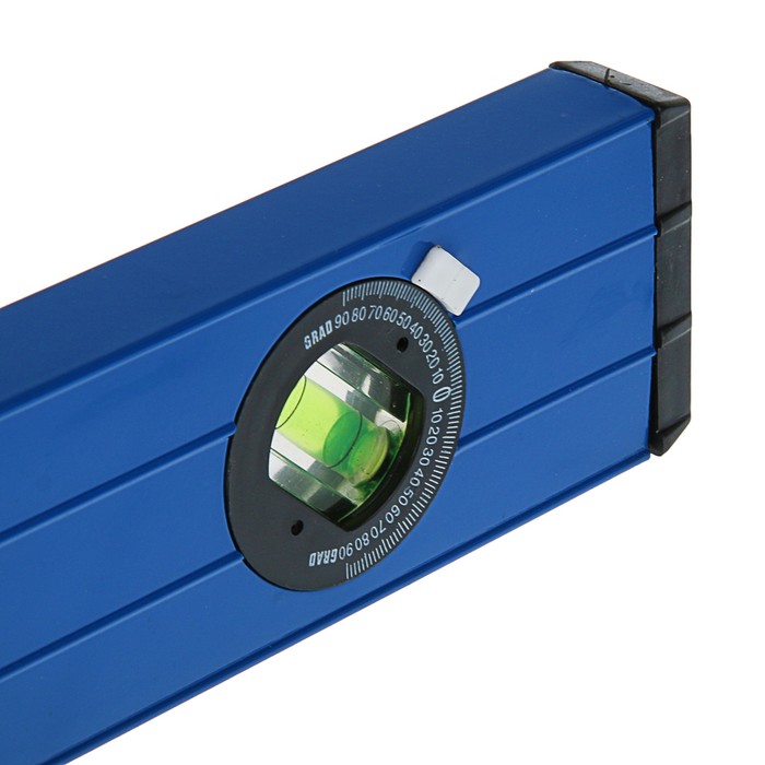 Уровень алюминиевый TUNDRA comfort, 3 глазка (повортный глазок), 2 ручки, 80 см