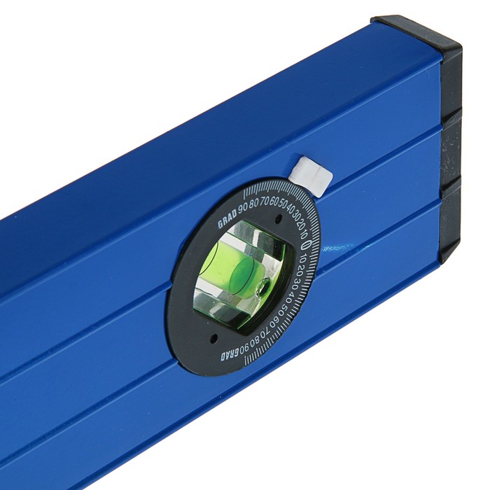 Уровень алюминиевый TUNDRA comfort, 3 глазка (повортный глазок), 2 ручки, 120 см