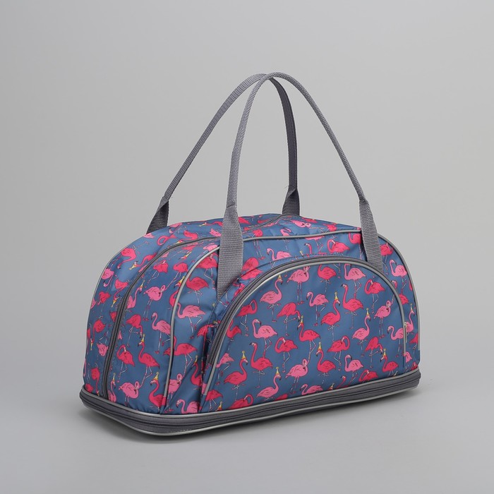 Сумка дорожная «Фламинго», трансформер, отдел на молнии, наружный карман