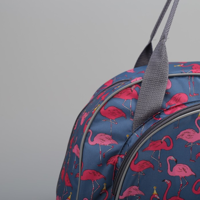 Сумка дорожная «Фламинго», трансформер, отдел на молнии, наружный карман