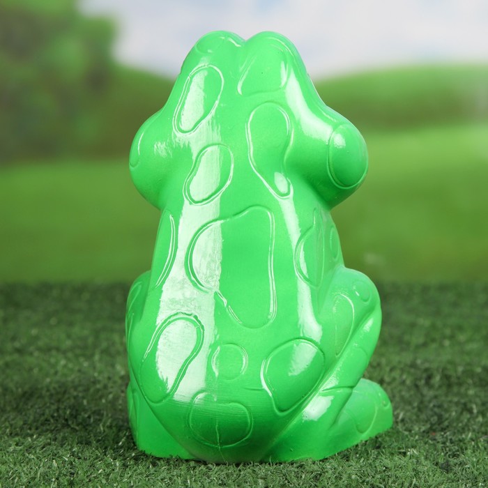 Садовая фигура "Лягушонок" глянец большой 19см