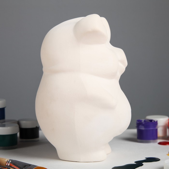 Копилка-раскраска "Свинка" 10*18 см