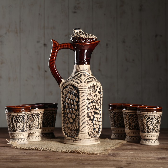 Набор винный "Античный", 7 предметов, 1,5 л