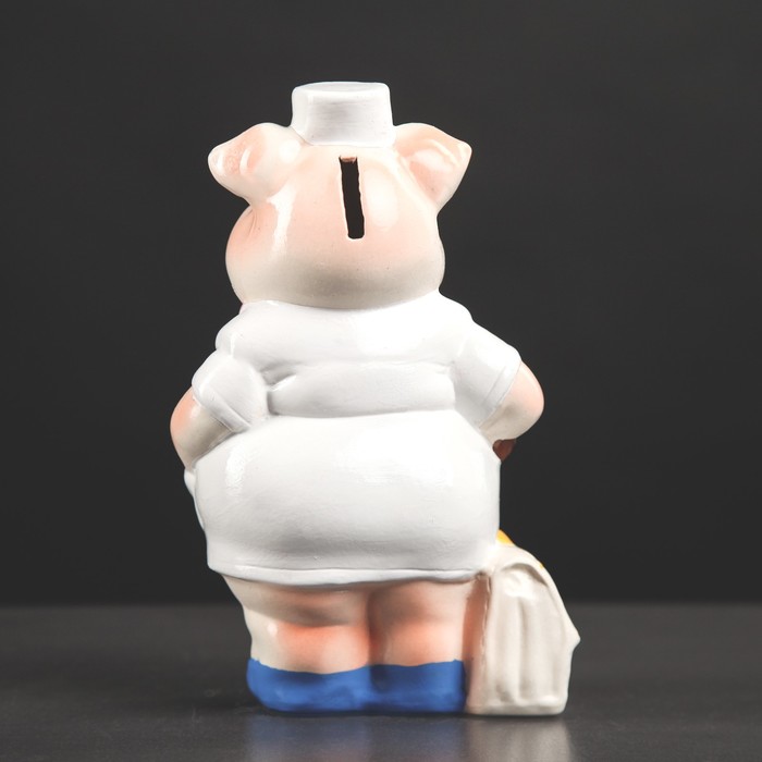 Копилка "Свинка медсестра" 20 см