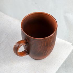 

Чашка "Чайная", гладкая, красная глина, 0.3 л