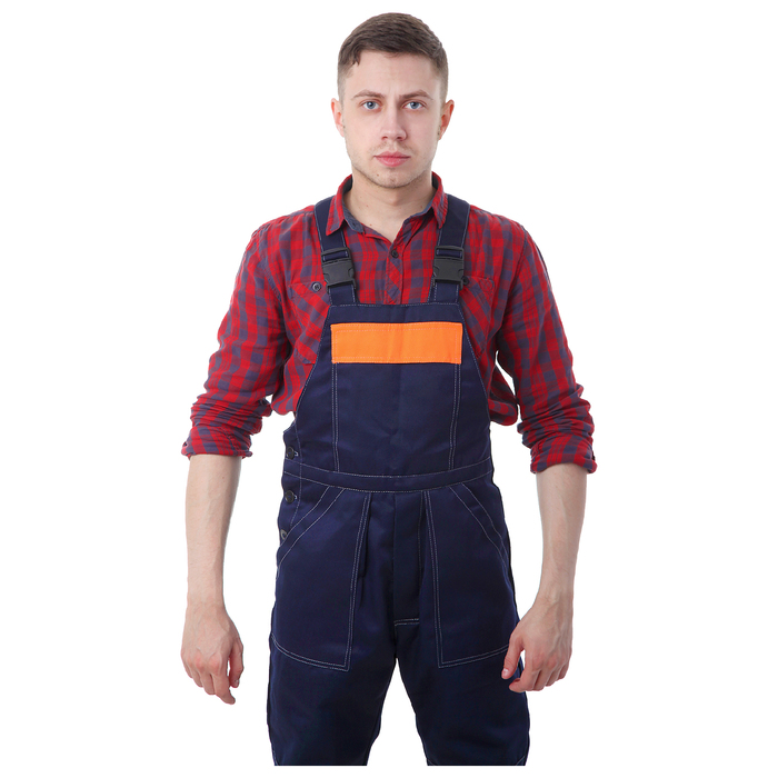 Костюм 802 Легион (куртка+п/к), цвет синий/оранжевый, р. 48-50/170-176