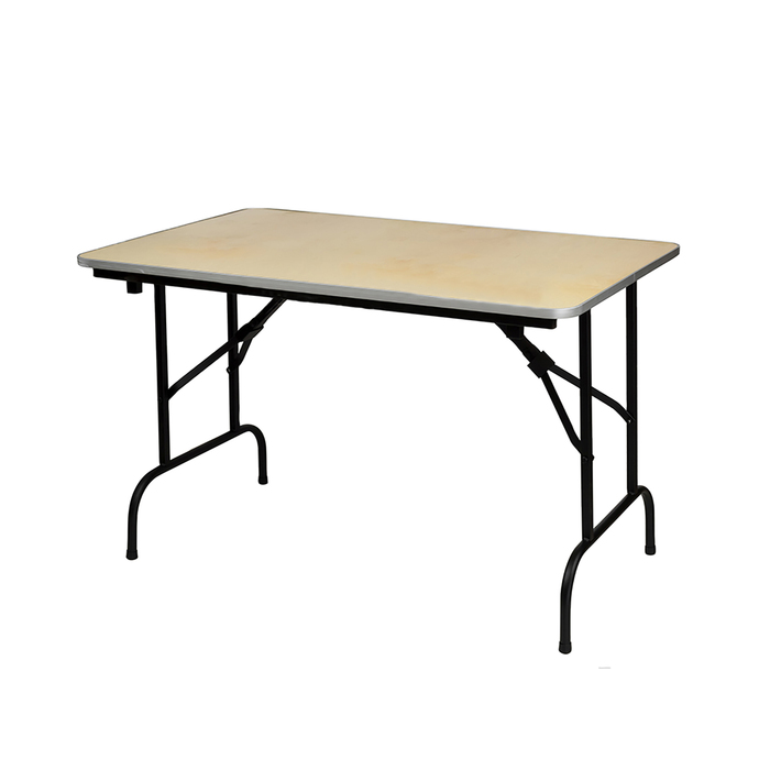 Складной стол "Лидер 1", 1500х750 мм, влагостойкая фанера, цвет светлое дерево