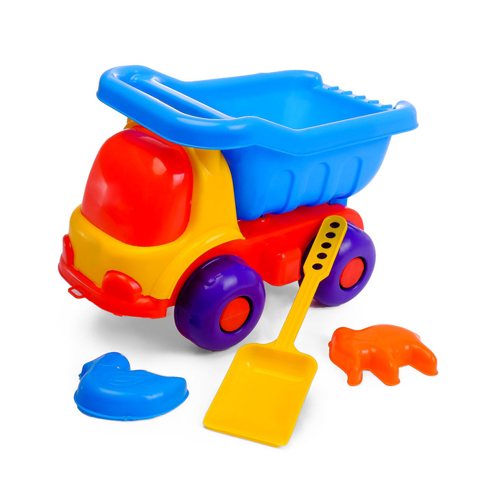 Машинка "Шмель" большая, с лопаткой МИКС