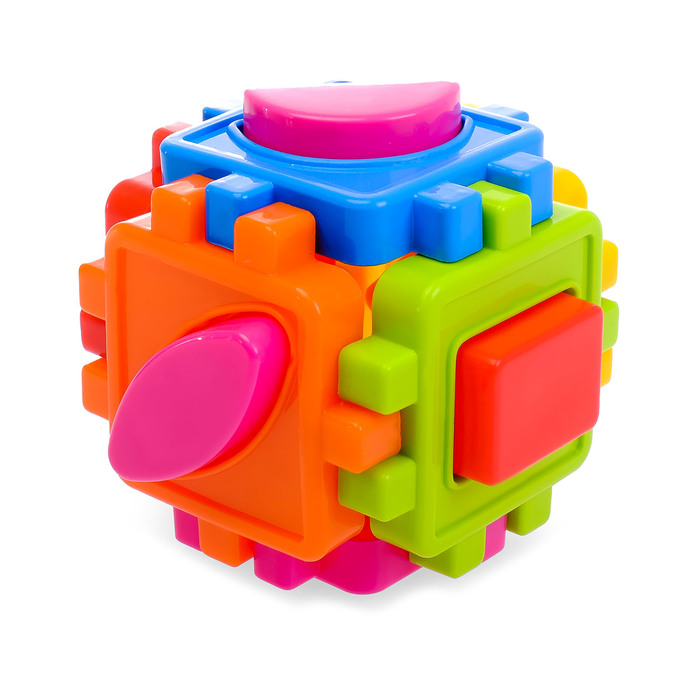 Сортер логический, набор логических кубов