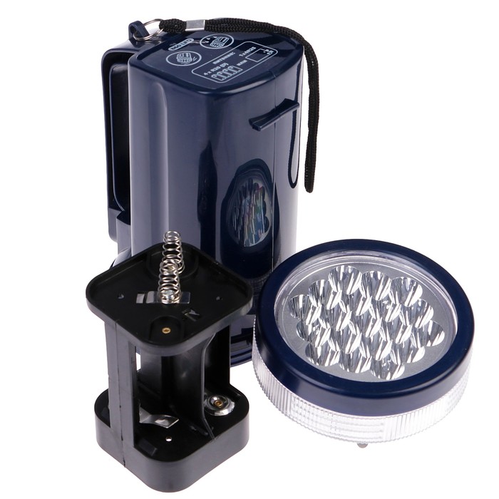 Фонарь "Космос" 860LED, 19 светодиодов, питание 4хD