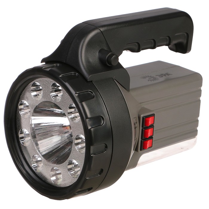 Фонарь "Эра" FA58M, светодиод 1Вт и 9 LED, боковой свет 18 LED, аккумулятор 2.5 А.ч