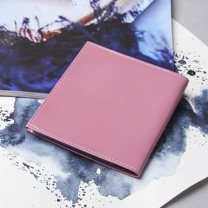 Визитница горизонтальная, 2 ряда, 18 кардхолдеров, цвет розовый