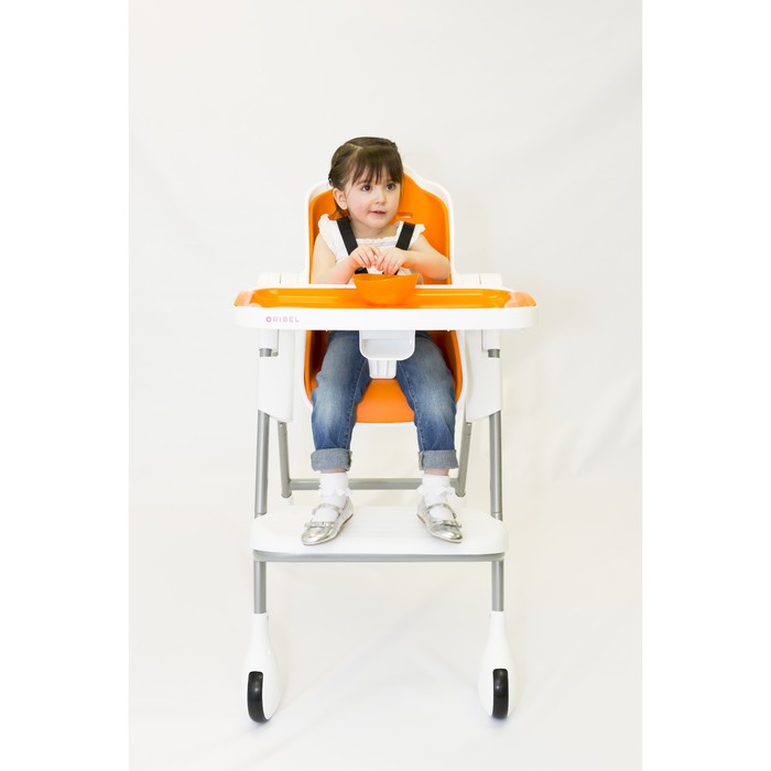 Стульчик для кормления Кокон Oribel "Апельсиновый"