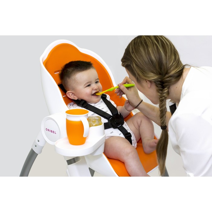 Стульчик для кормления Кокон Oribel "Апельсиновый"