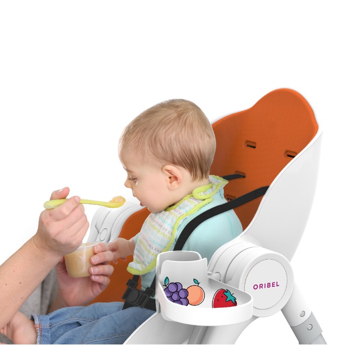 Стульчик для кормления Кокон Oribel "Апельсиновый"