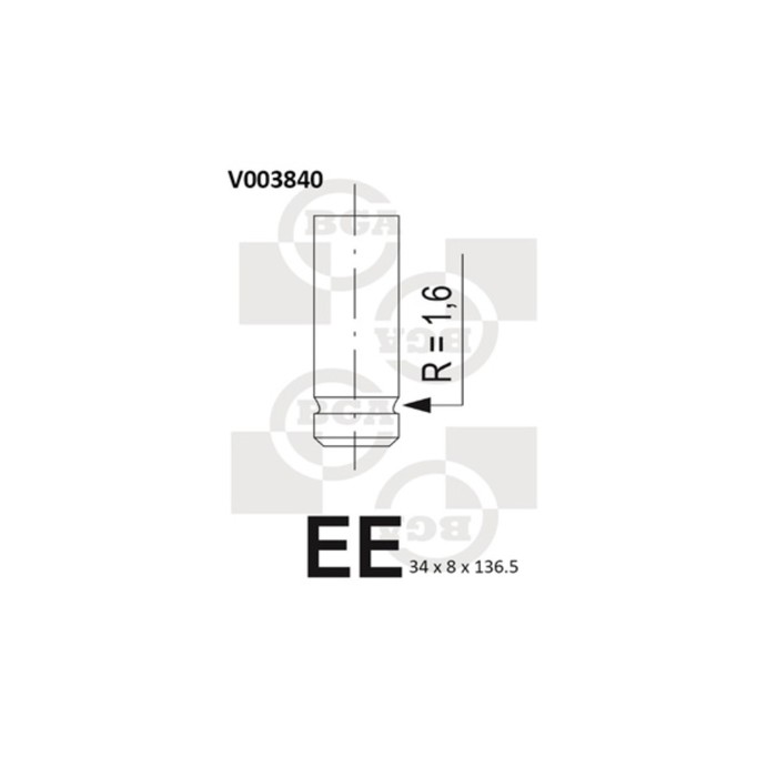 Клапан контроля масла BGA V003840