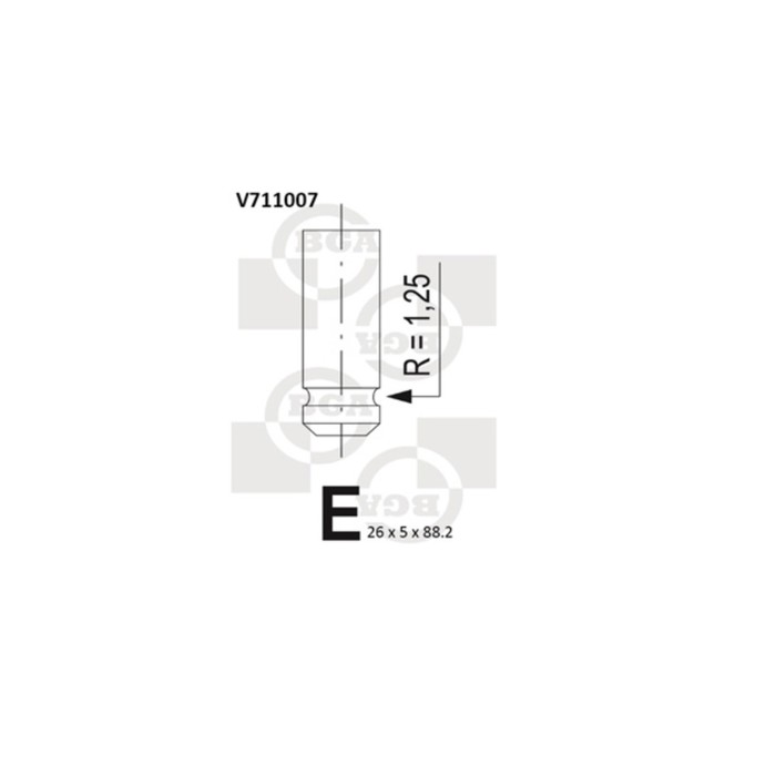 Клапан контроля масла BGA V711007