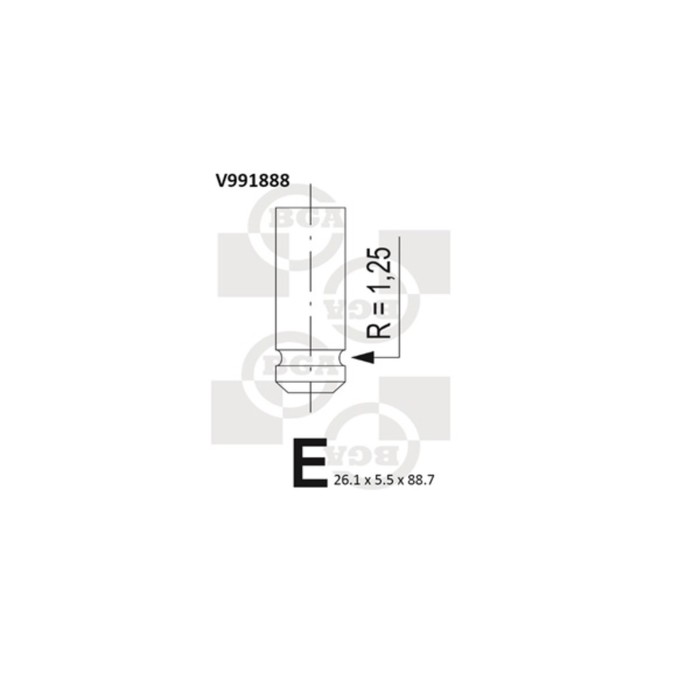 Клапан контроля масла BGA V991888