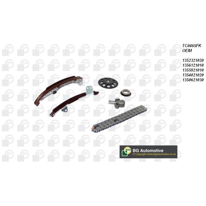 Цепь ГРМ, комплект BGA TC0465FK