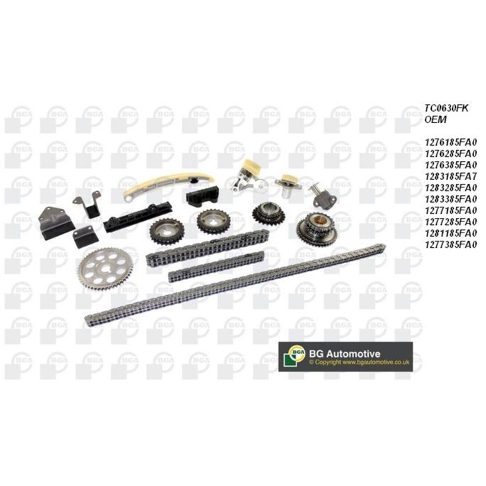 Цепь ГРМ, комплект BGA TC0630FK