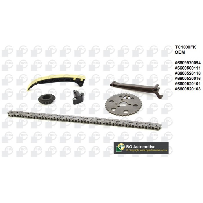 Цепь ГРМ, комплект BGA TC1000FK