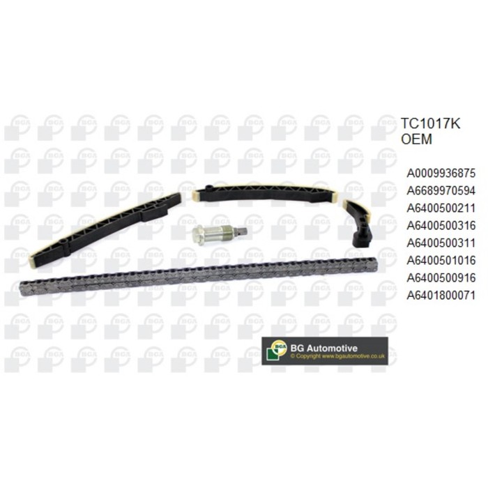 Цепь ГРМ, комплект BGA TC1017K