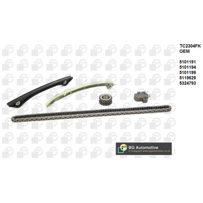 Цепь ГРМ, комплект BGA TC2304FK