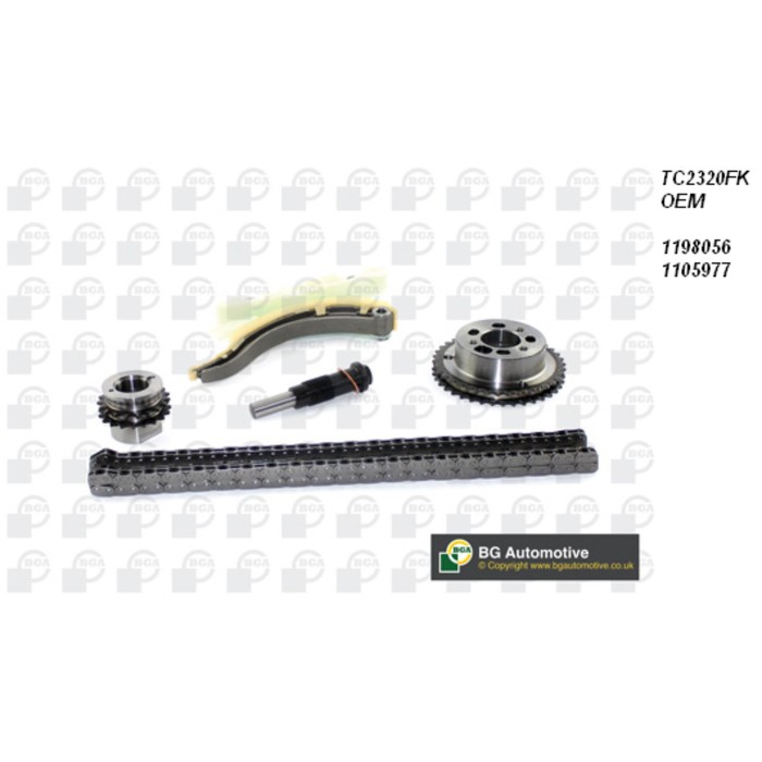 Цепь ГРМ, комплект BGA TC2320FK