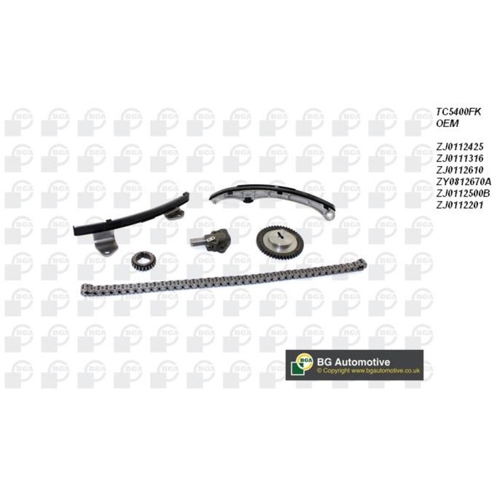 Цепь ГРМ, комплект BGA TC5400FK