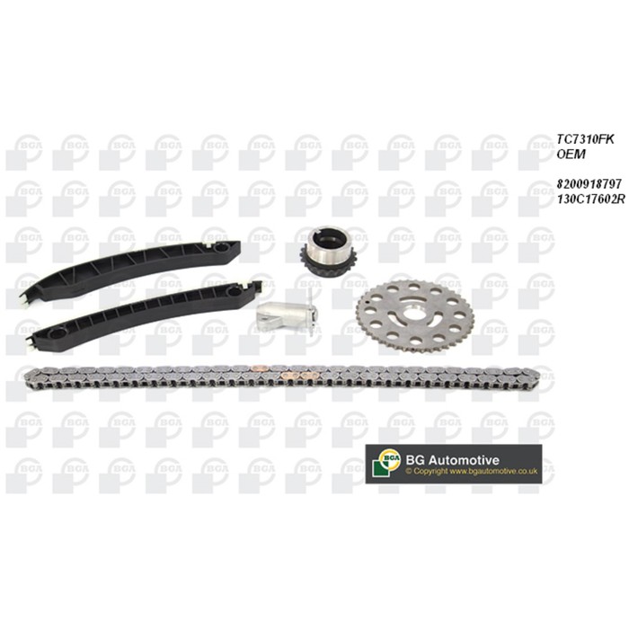 Цепь ГРМ, комплект BGA TC7310FK