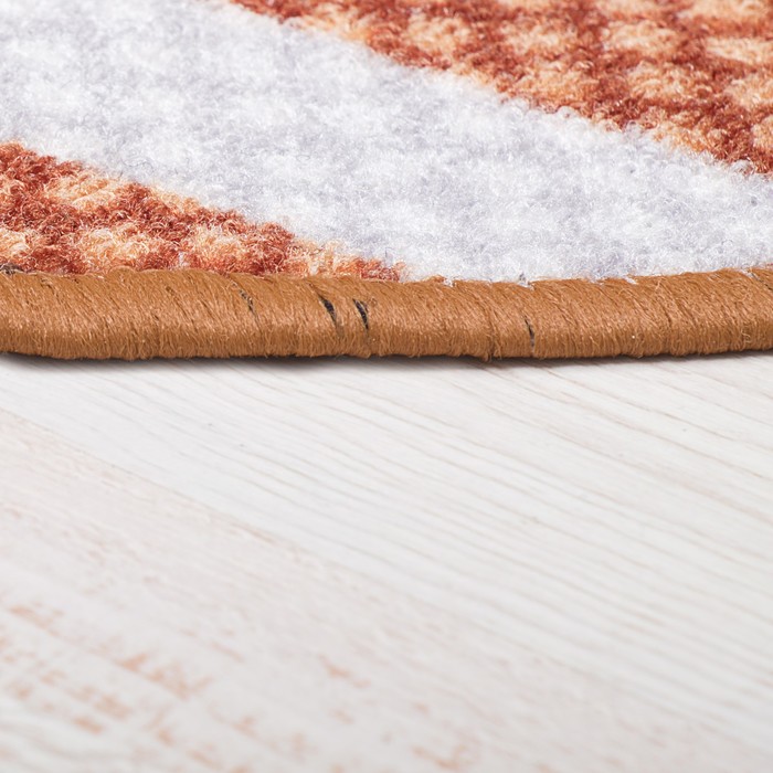 Ковер РЕГБИ, размер 60х80 см, фелт, полиамид 220 гр/м