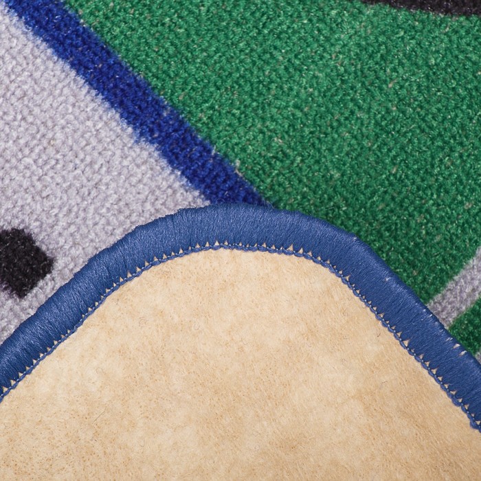 Ковер ФУТБОЛ 001, размер 150х150 см, фелт, полиамид 220 гр/м