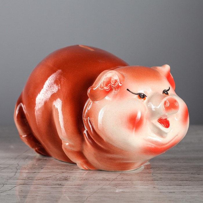 Копилка "Свинка Нюша" 12*12*22см