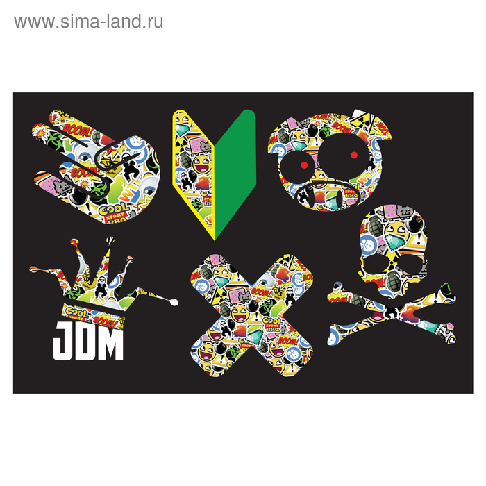 

Наклейка на авто JDM