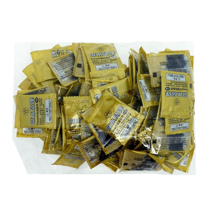 Гелевые пульки, d=6 мм, 500 шт.