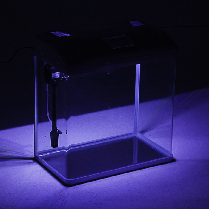 Аквариум SeaStar HX-500ZF 65 л, белый (в комплекте LED-лампа, топ-фильтр)