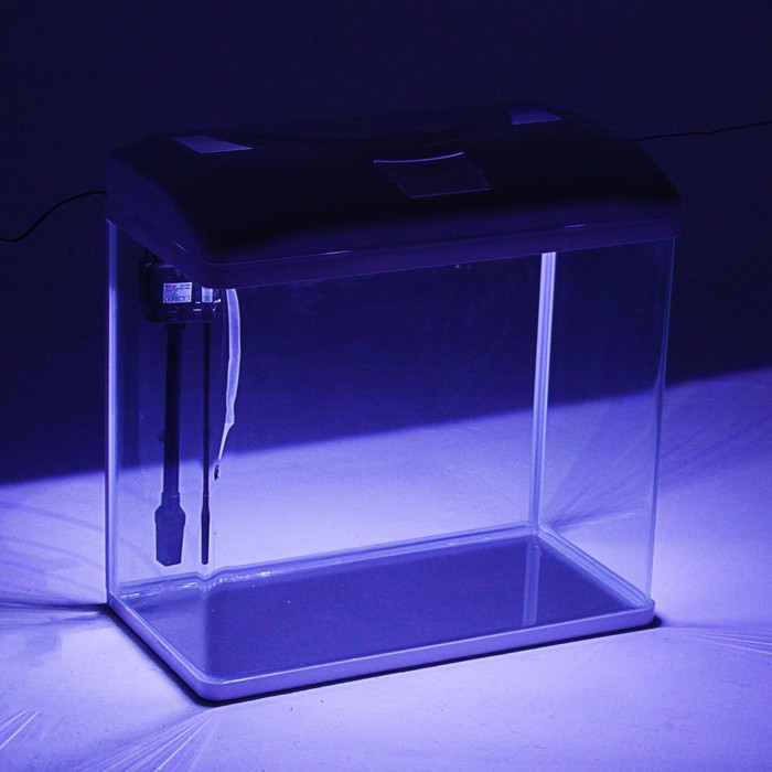 Аквариум SeaStar HX-580ZF 76 л, белый (в комплекте LED-лампа, топ-фильтр)