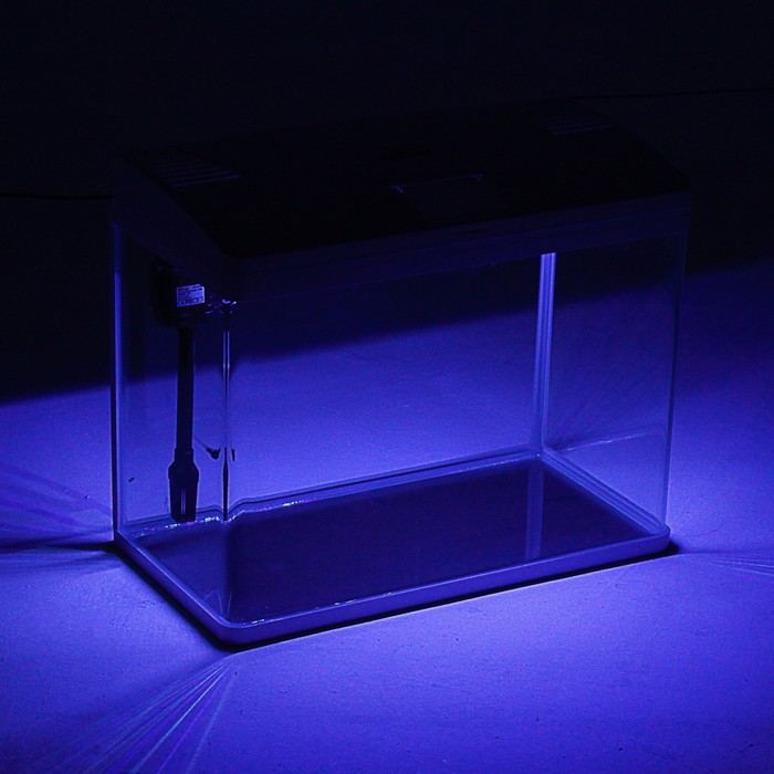 Аквариум SeaStar LS-580F 65 л, белый (в комплекте LED-лампа, топ-фильтр)