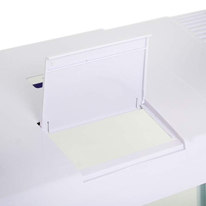 Аквариум SeaStar LS-580F 65 л, белый (в комплекте LED-лампа, топ-фильтр)