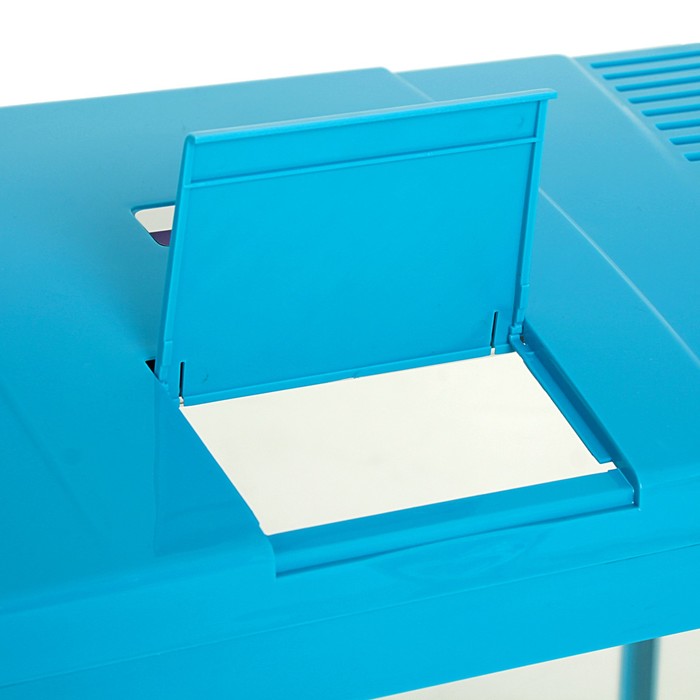 Аквариум SeaStar LS-500F 56 л, голубой (LED-лампа двухцветная, 4 Вт; Фильтр 800 л/ч, 15 Вт) 281334