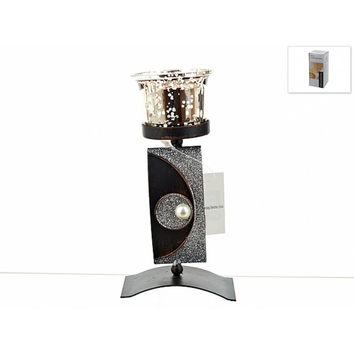 Подсвечник декоративный (для 1-й свечи) "Олимпия" 9*5*17см.     УЦЕНКА