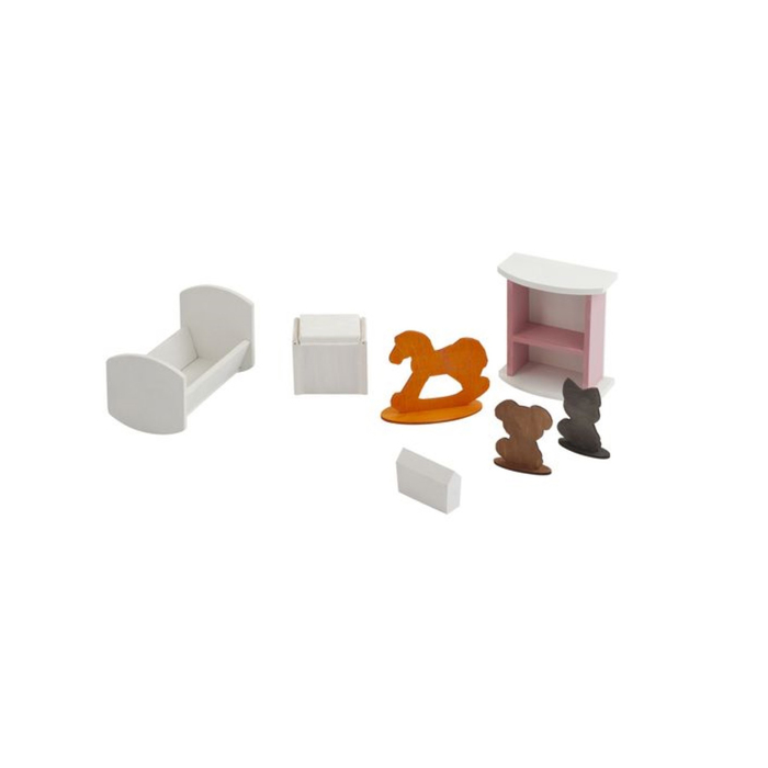 Набор мебели для кукол "Детская спальня"