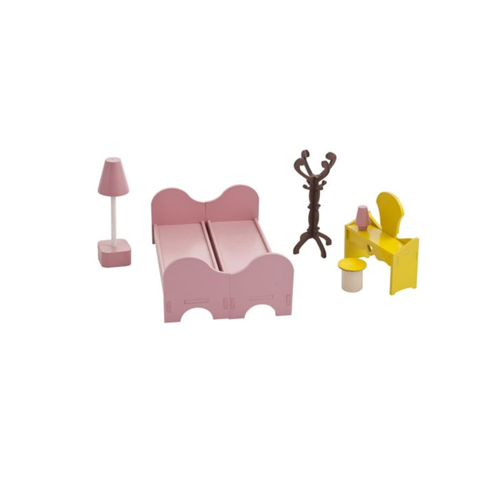 Набор мебели для кукол "Спальня"