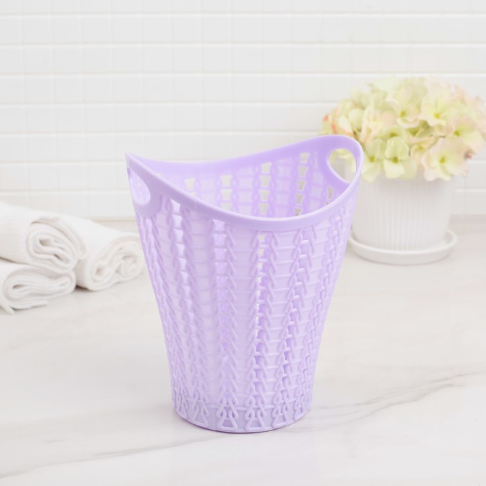 Корзина для хранения "Макраме" 12,5х11,3х14,5 см, цвет МИКС