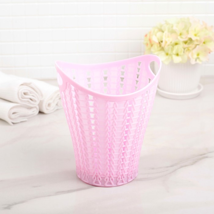 Корзина для хранения "Макраме" 12,5х11,3х14,5 см, цвет МИКС