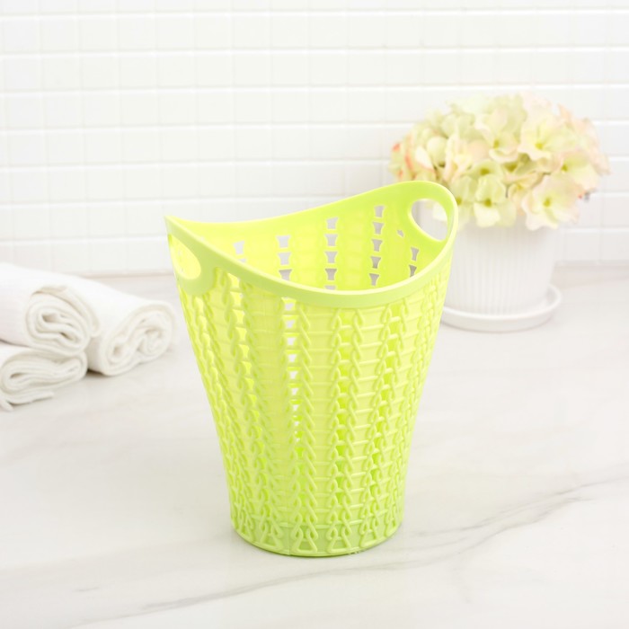 Корзина для хранения "Макраме" 12,5х11,3х14,5 см, цвет МИКС